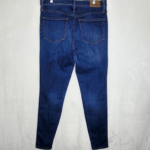 Madewell 10" High Rise Skinny Jeans Size 31T - Picture 6 of 9